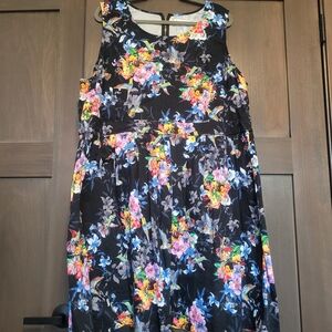Sunny Girl Multicolor Floral Dress